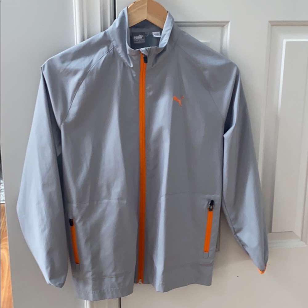 Boys Puma windbreaker jacket